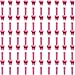 ywmigl 50 Pcs Rose Red Party Blowers for Kids Funny Blower Noise Makers Blowouts Horns Whistles Perfect for Birthday Parties New Years Sporting Events Party Supplies Rose Red - Image 2