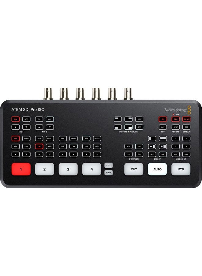 Blackmagic Design ATEM SDI Pro ISO Live Production Switcher - Image 1