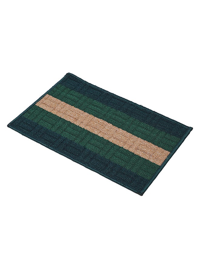 Status Contract Anti Slip Front Door Mat | Living Room Rug for Entrance Doors (Dark Green Lines),38 x 58 Cm  - Image 3