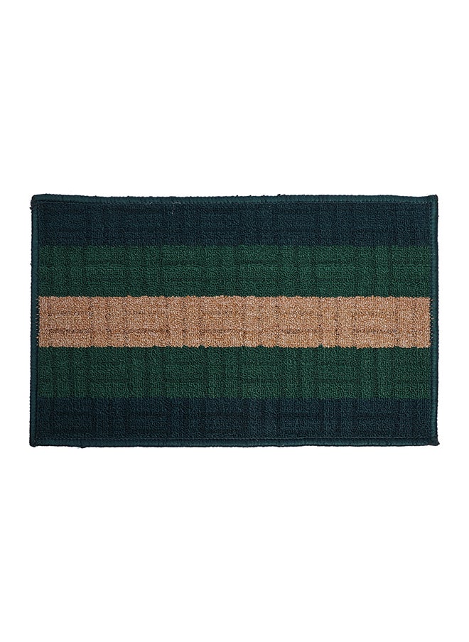 Status Contract Anti Slip Front Door Mat | Living Room Rug for Entrance Doors (Dark Green Lines),38 x 58 Cm  - Image 2