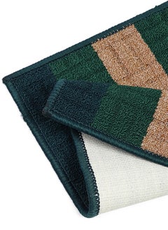 Status Contract Anti Slip Front Door Mat | Living Room Rug for Entrance Doors (Dark Green Lines),38 x 58 Cm  - Image 4