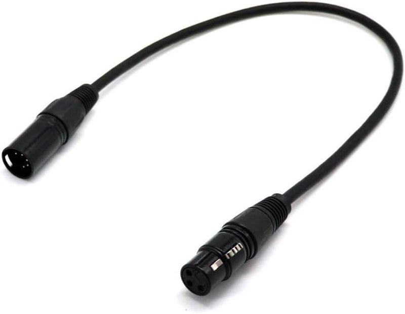 كلاراكو كابل محول DMX ذو 5 دبابيس ذكر إلى 3 دبابيس أنثى XLR - Image 4