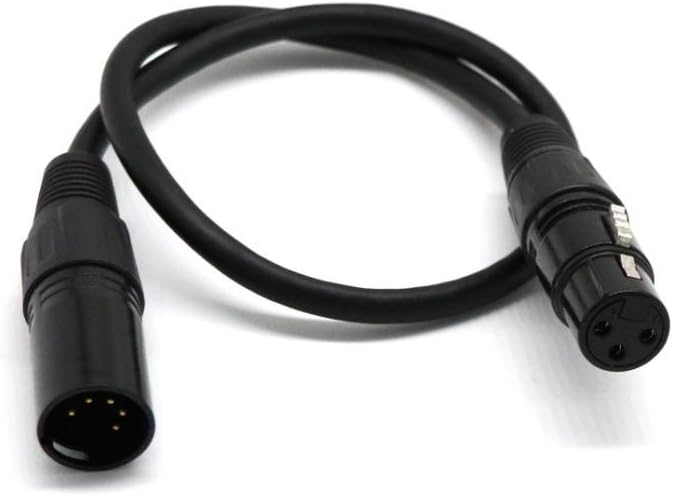 كلاراكو كابل محول DMX ذو 5 دبابيس ذكر إلى 3 دبابيس أنثى XLR - Image 3