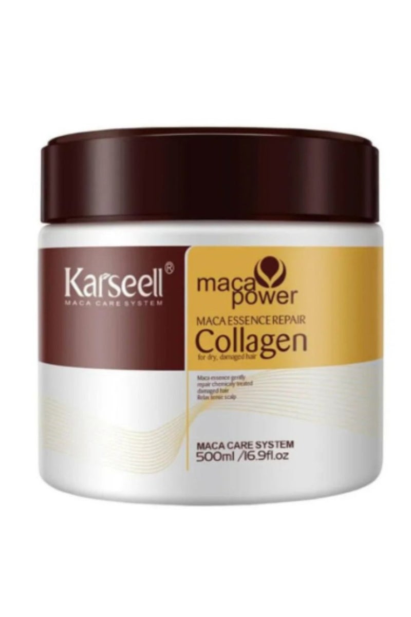 Karseell Collagen Hair Treatment Deep Repair Argan Oil Collagen Hair Mask 500ml