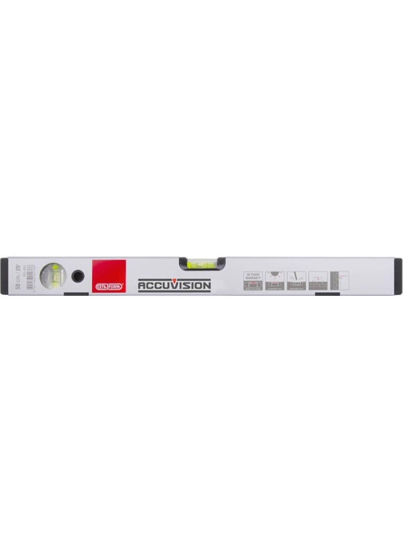 Ceta Form Aluminum Spirit Level/Accuvısıon-Magnetic-100 Cm P21-100M 