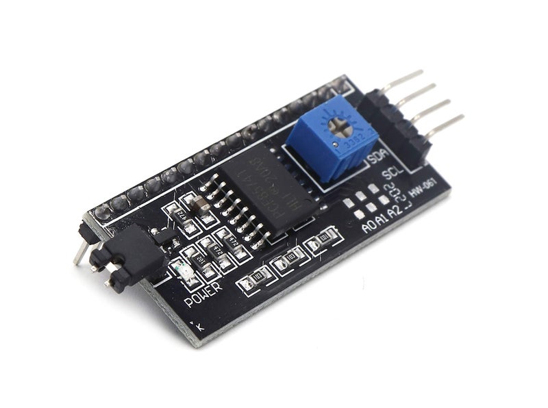 Electronicspices Electronic Spices 16 X 2(Jhd162A) Blue/White Color Dc 5V Character Lcd Display Module With Iic I2C Serial Interface Board Module - Image 2