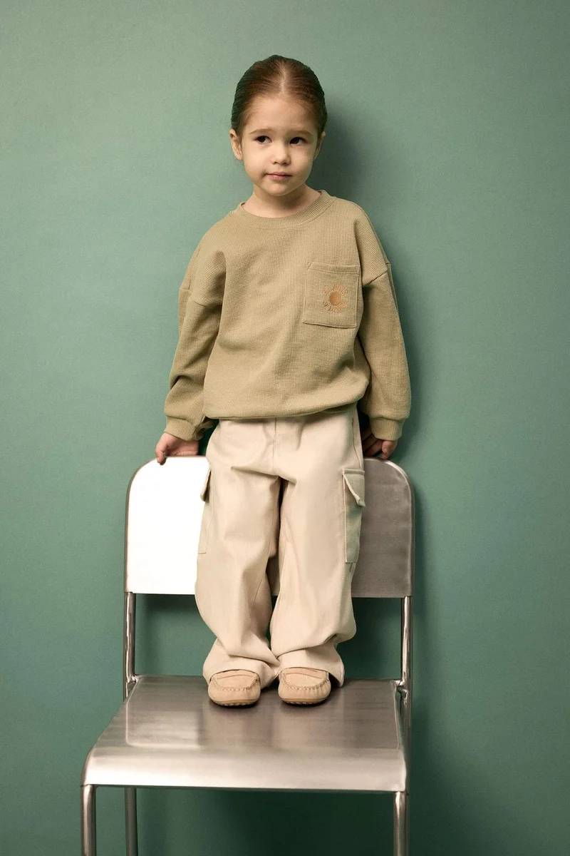 DeFacto Baby Boy Loose Fit Cotton Trousers