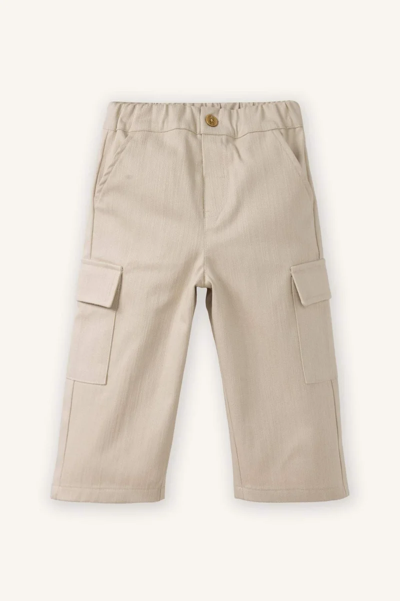 DeFacto Baby Boy Loose Fit Cotton Trousers
