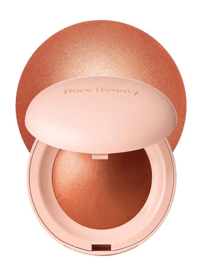 Rare Beauty Positive Light Silky Touch Highlighter in  Reveal - Warm Copper, 2.8g) – Radiant, Weightless & Luminous Glow Powder Highlighter - Image 1