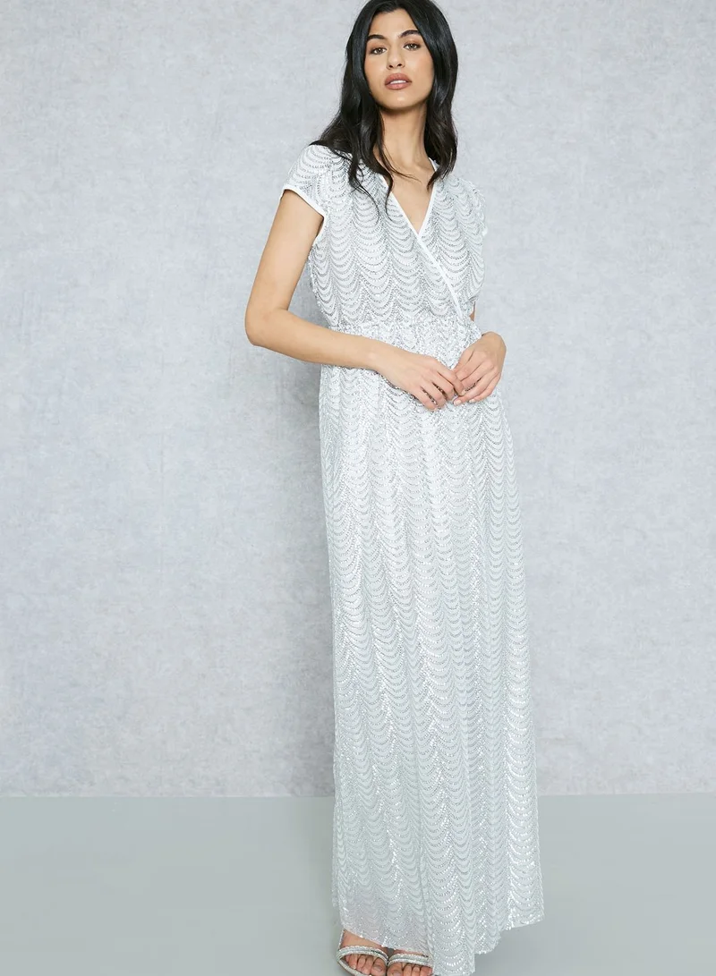 MELA LONDON Sequin Maxi Dress