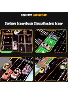 General 48 Pcs Toys Cars Party Favors Pull Back Race Cars Toy Mini Kids Toys for Boys Girls Toddlers Party Goodie Bag for 3-10 Years Old Kids Boys Girls Gift with Map and Storage Box  - Image 5