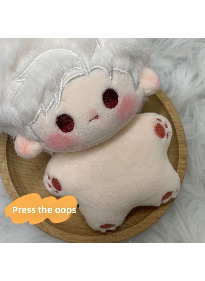 Love And Deep Space Qin Che Shen Xing Return Qi Yu Li Shen Fans Around 10cm Starfish Cotton Doll Squeak-Specifications:10cm-Color:Li Deep Sea Star Squeaks With Scarf
