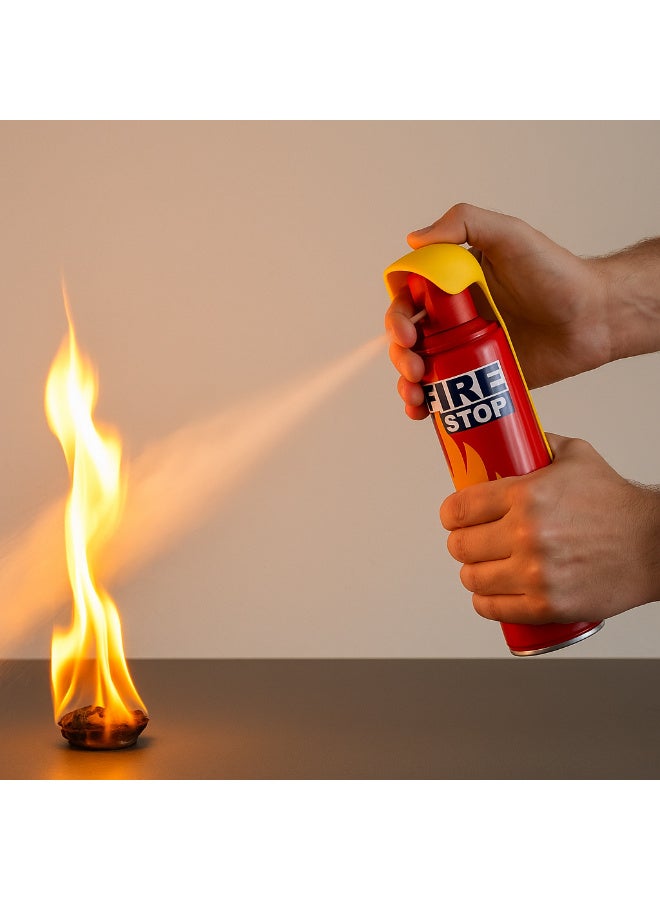 FIRE STOP Alayjah, Safety Fire Spray, Car Fire Fight, Portable Fire Extinguisher for Car, Home, and Office, 500ML,10700020 - Image 1