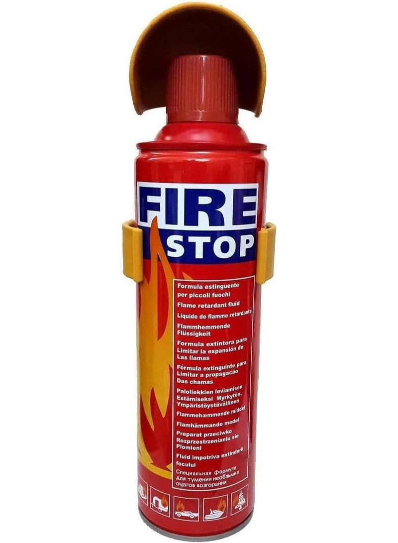FIRE STOP Alayjah, Safety Fire Spray, Car Fire Fight, Portable Fire Extinguisher for Car, Home, and Office, 500ML,10700020 - Image 2
