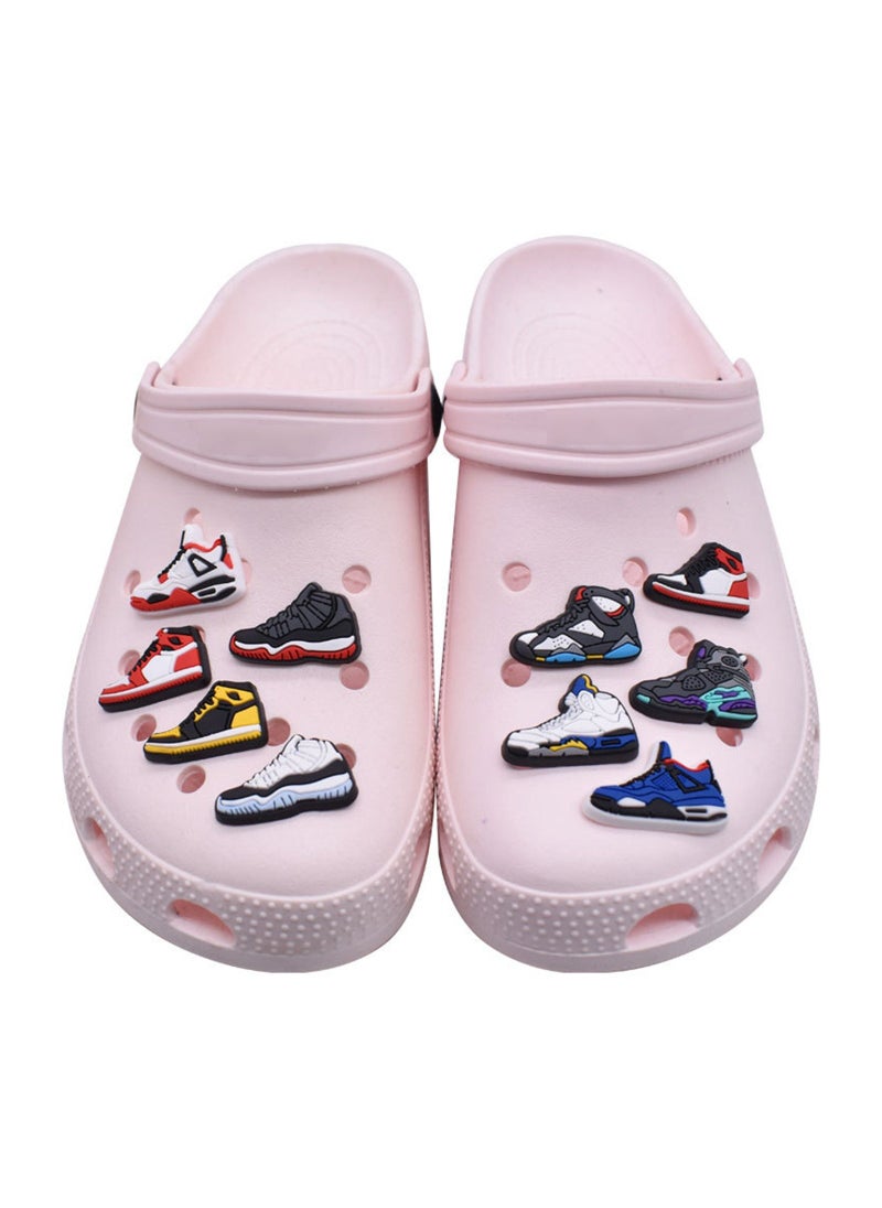 20 Pcs Shoe Charms Jibbitz Accessories for Croc Shoe Buckle Party Favors ​Mini Basketball Decoration Charm for Women Girls Men Party Favor Wristband Decoration - Image 2
