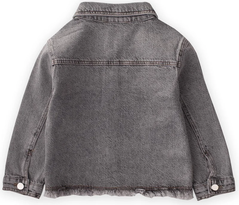 Cigit Denim Jacket 2-7 Years Black