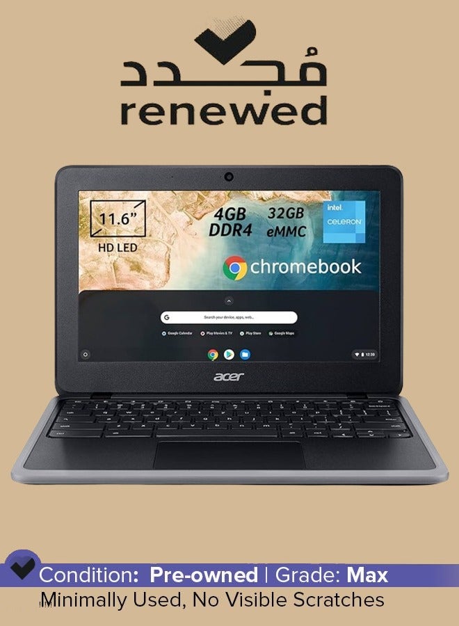 Acer Chromebook C733 11.6" 4GB 32GB Chromebook Play store Chrome OS Renewed - Image 1