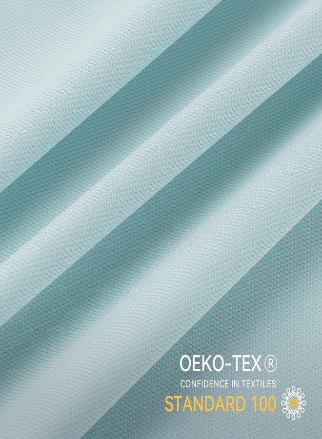 JELLYMONI Waterproof Pillow Protectors - Standard Size Pillow Covers with Zipper Set of 2, Hypoallergenic and Dust Resistant - Durable Pillow Case for Ultimate Protection, 20” x 26”, Light Blue - Image 5