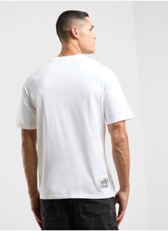 izzue Denim Patch T-Shirt  - Image 2
