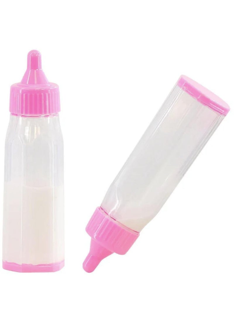 Magic Baby Doll Bottles, Magic Doll Disappearing Milk and Juice, Baby Doll Accessories Toys,s Baby Doll Feeding Set - Image 2