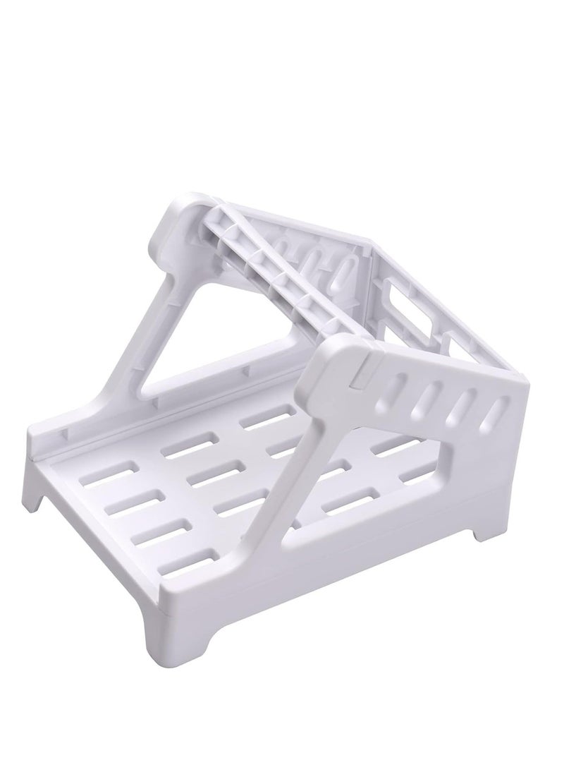 Thermal Label Printer Label Holder for Rolls and Fanfold Shipping Package Labels Work with Desktop Label Printers Compatible with Barcode Express Label Printing Postage Mailing Labeling - Image 1