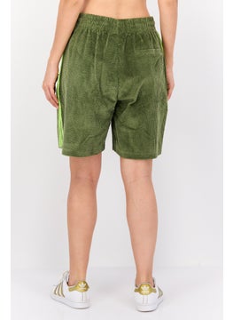 Adidas Adidas x Ivy Park Women Sportswear Fit Training Shorts, Green  - Image 3