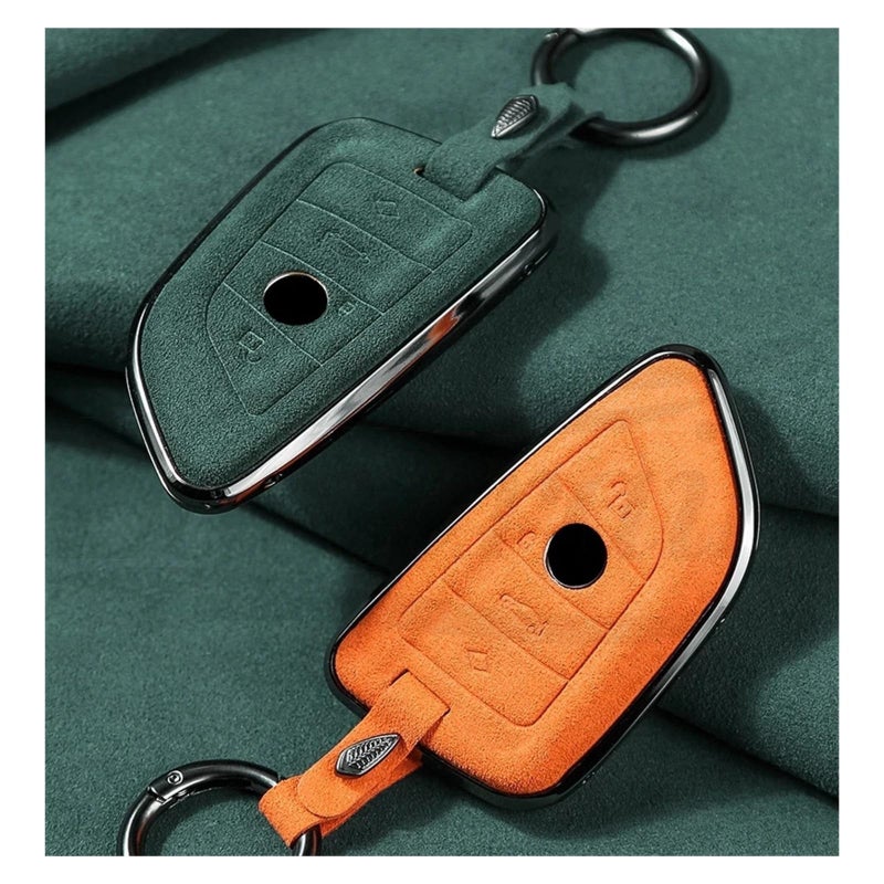 غطاء حامل مفتاح سيارة Green Chain المتوافق مع سيارات BMW طرازات G20 وG30 وX1 وX3 وX5 - Image 3