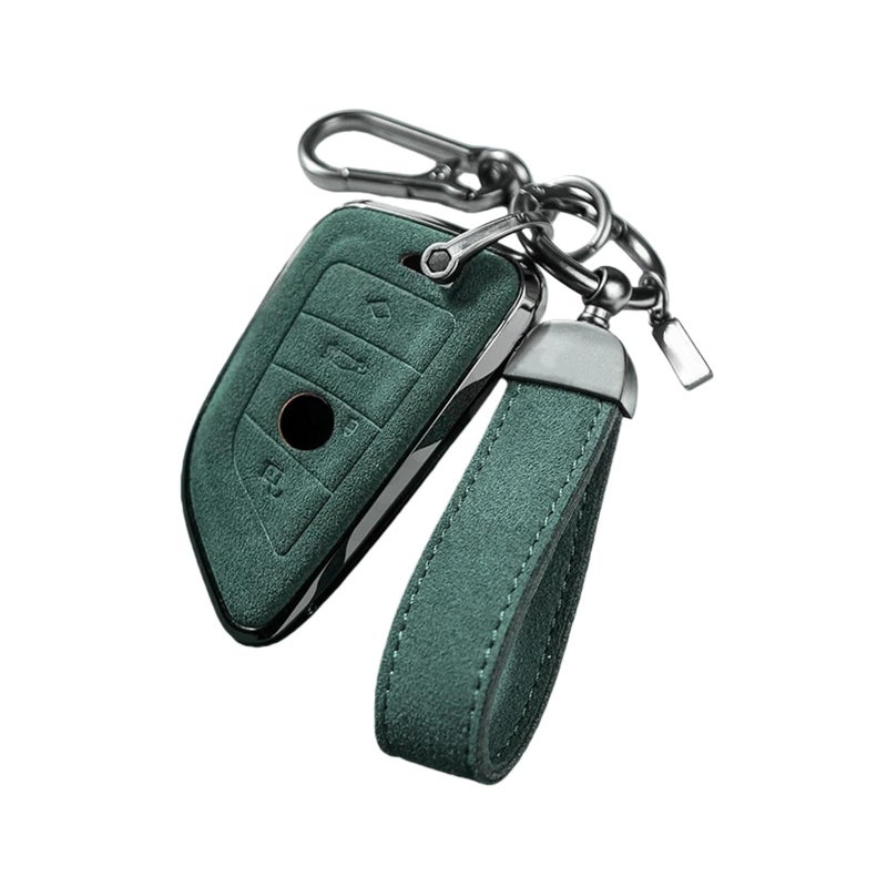 غطاء حامل مفتاح سيارة Green Chain المتوافق مع سيارات BMW طرازات G20 وG30 وX1 وX3 وX5 - Image 2