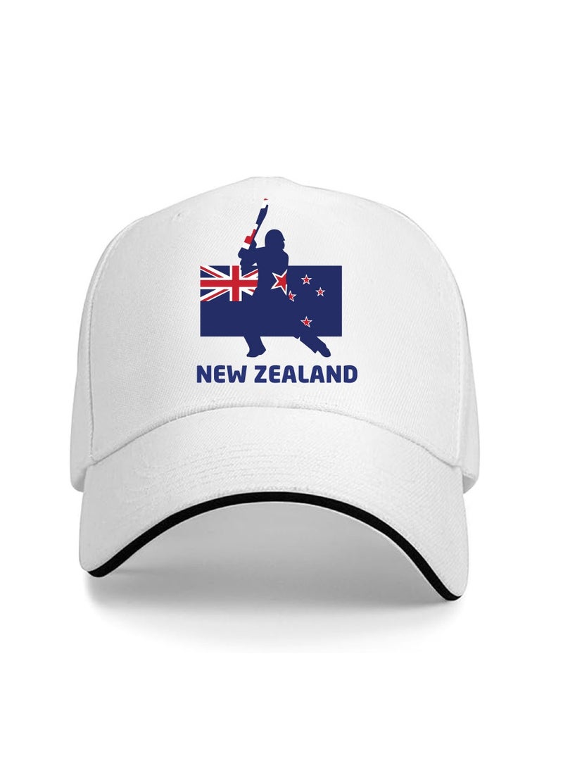 New Zealand Sports Fans Set - Pack of 3 Combo - Cap, Drawstring Bag, and Hand Flag - Ideal for Matches, Events, and Everyday Use - Perfect for Sports Fans - Image 4
