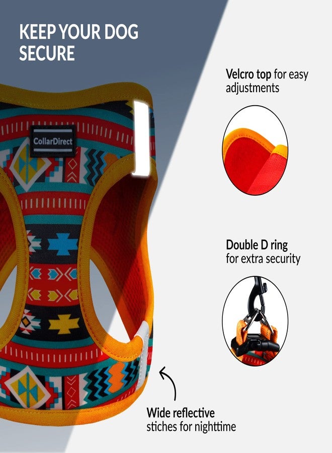 CollarDirect Step-in Reflective Dog Harness - Any Weather Air Mesh for Small and Medium Dogs Easy to Put On and Off 3 Patterns (Size XS, Pattern 2) - Image 3