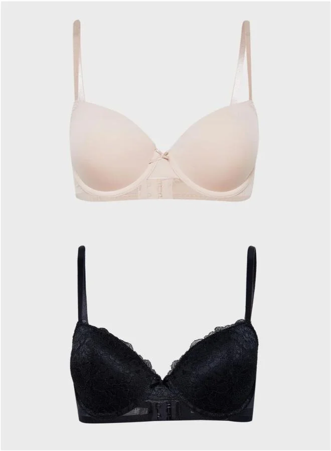 Dorina 2 pack Demi Bra and Brief
