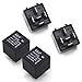 pinflaw 4 PCS Automotive Waterproof Switching Start DC Relay 12V 40A Fivepin Backless Flame Retardant Housing Connection Conversion Relay Sensitive Contact System Component for Cars Black - Image 2