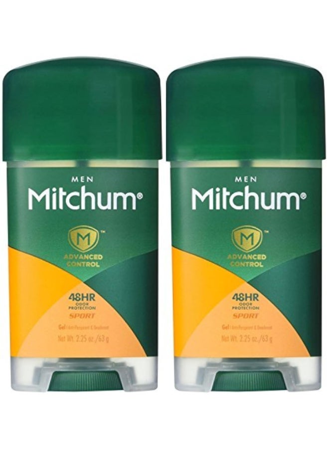 Mitchum مزيل العرق جل شفاف ميتشوم للرجال سوبر سبورت 225 أونصة 2 عبوة - Image 3