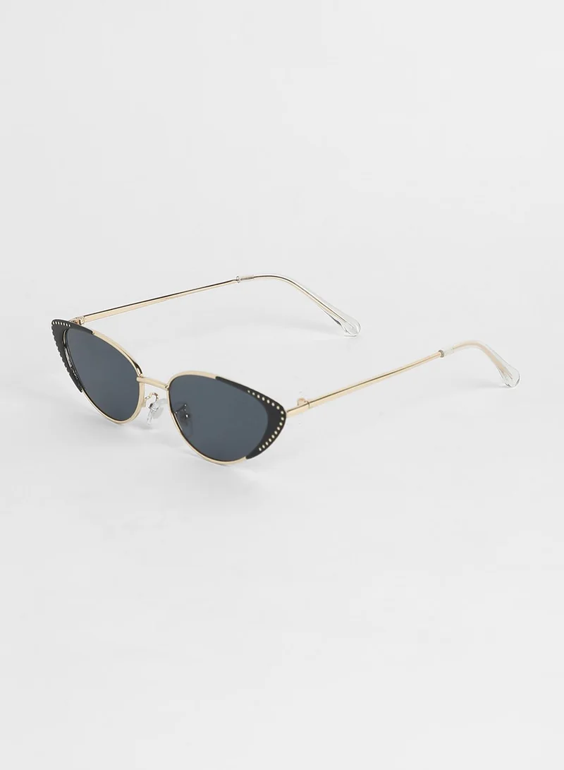 Haute Sauce  The Studded Cateye Sunglasses for Women | Best Price UAE
