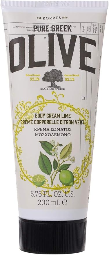 KORRES KORRES Pure Greek Olive Lime Body Cream 200ml Vegan