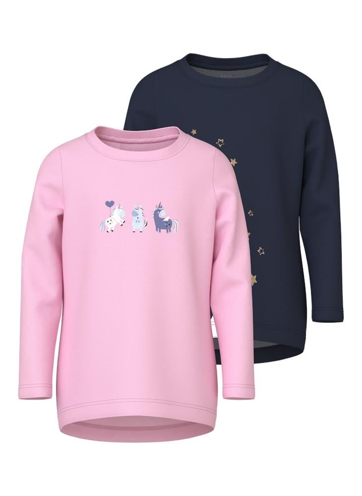 NAME IT Kids 2 Pack Of Printed T-Shirts - Image 1