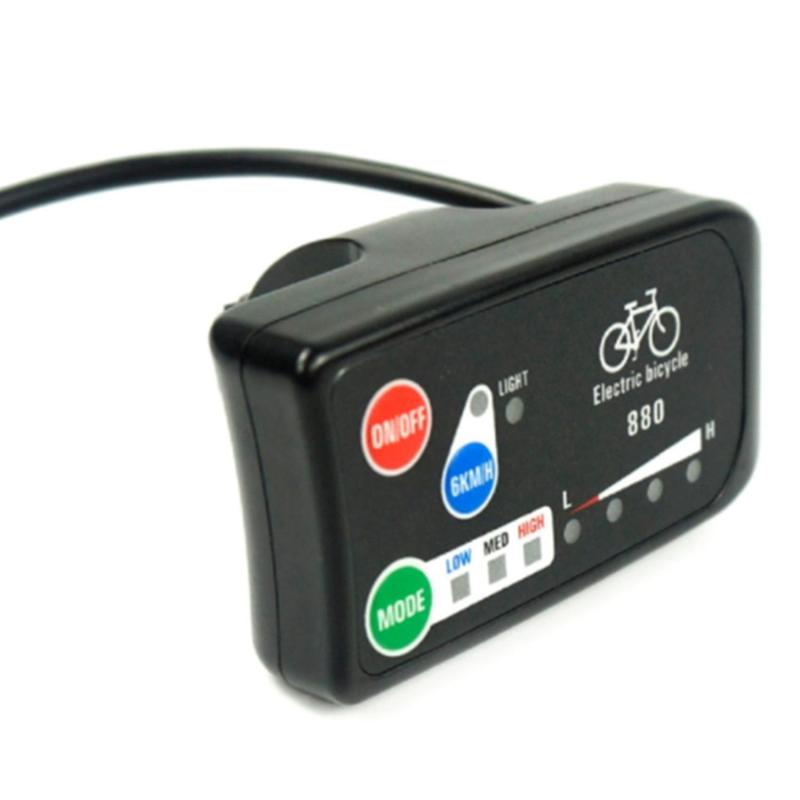 Ebike Controller: Compact Composite Material Smart Power Display - Real-time Battery Charge Status Power Supply for Ebike Riders, Daily Commutes, Outdoor Riding - Image 3