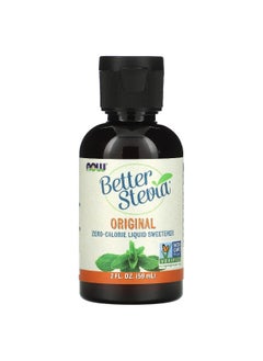 Now Foods NOW Foods, Better Stevia, Zero-Calorie Liquid Sweetener, Original, 2 fl oz (59 ml)  - Image 1