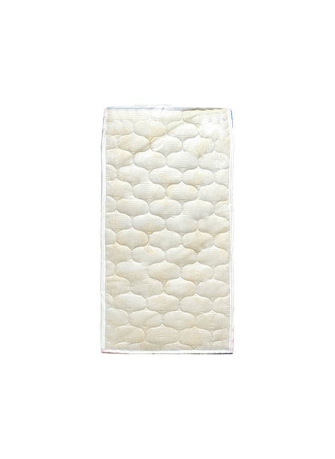 Baby Moment Wooden Baby Bed with Free Mattress and Mattress Cover – Beige, 95×70×120 cm  - Image 4