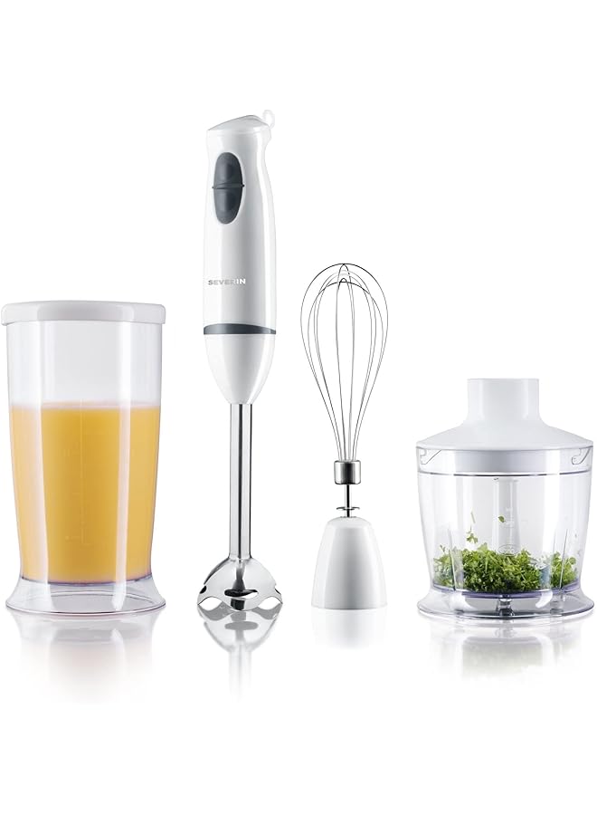 Severin Blender And Processor Set, White - Image 1