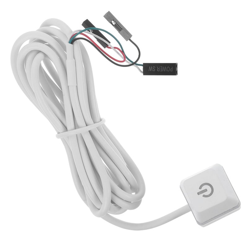 External Power Button Cable For PC Desktop Computer With LED Indicator 1 65m - Image 2