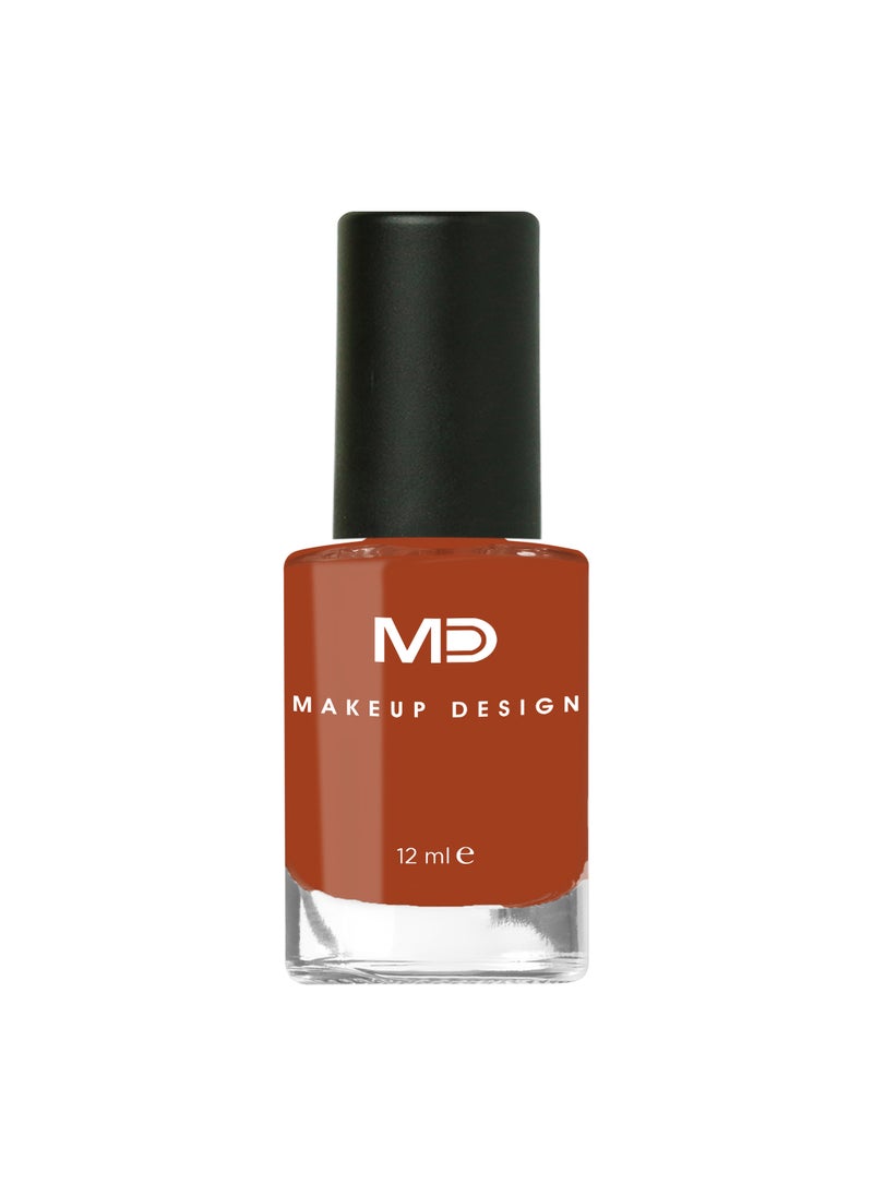 MD MAKE UP DESIGN MD European Nail Polish VENUS, Russet 255, 12 ml  - Image 1