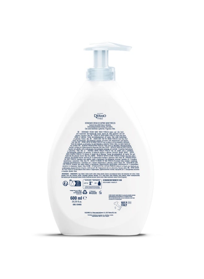 Dermomed Aloe Purity Liquid Hand Soap 600 ML - Image 2