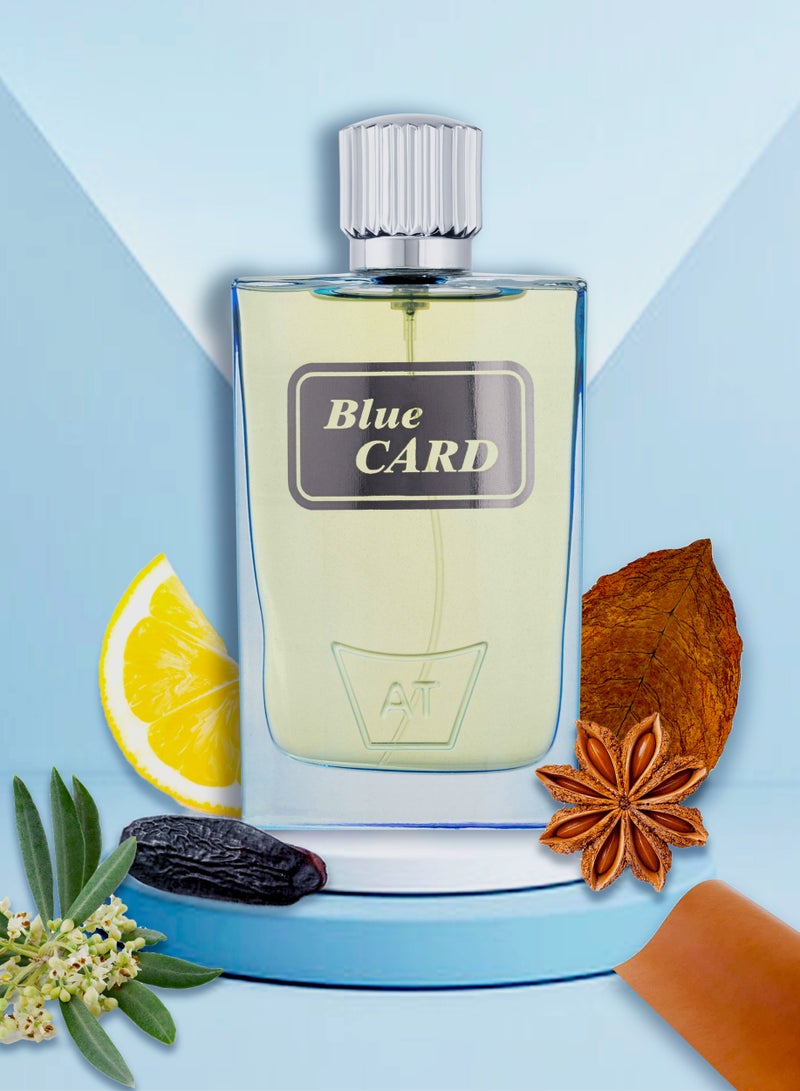 Tuscani Blue Card for Men EDP 100ml From Tuscani - Image 1