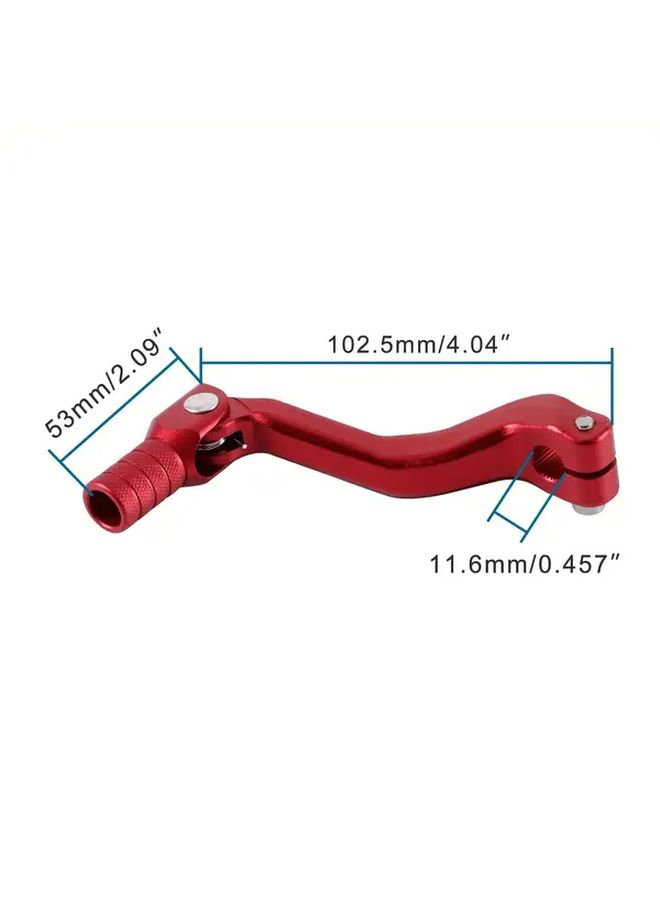 Blue Aluminum Alloy Folding Gear Shifter Level for Off Road Dirt Bike Kayo Bosuer BSE CB250 - Image 2