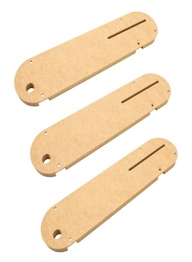 ANTOBLE 3Pcs Zero Clearance Insert Throat Plate Fits for Delta 36-725, 36-725T2, 36-5152, 36-5000, 36-5000T2 Table Saws - Image 1