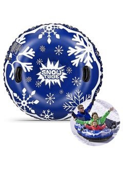 Proberos Proberos® Inflatable Snow Tube 47 inches PVC Snow Tubing 0.8mm Thicken Wear Resistant Snow Tube with Handle Mountain Snow Tube for Kids, Adults Winter Portable Outdoor Snow Tube  - Image 1