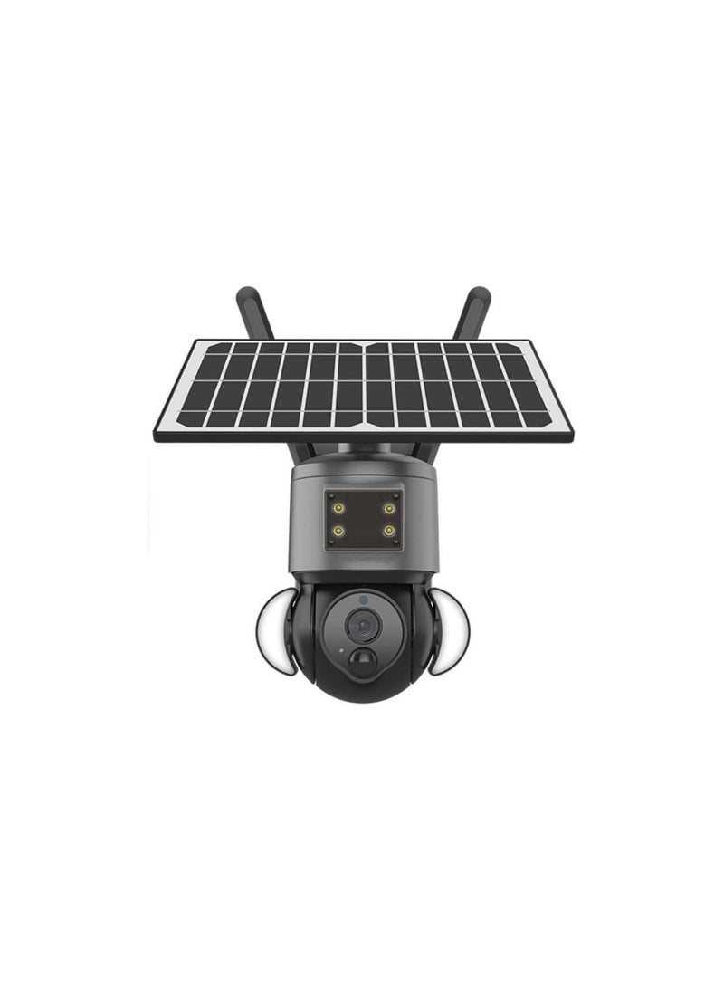 Solar Powered Battery   Floodlight Camera Wifi - Image 1