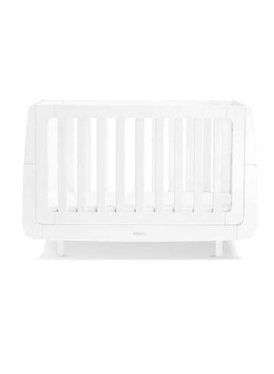 Snuz Snüz Kot Mode Convertible Infant / Toddler Cot Bed, Converts To Toodler And Junior Bed , Suitable From Birth To 10 Years, 120 X 81 X 25.5 Cm - White