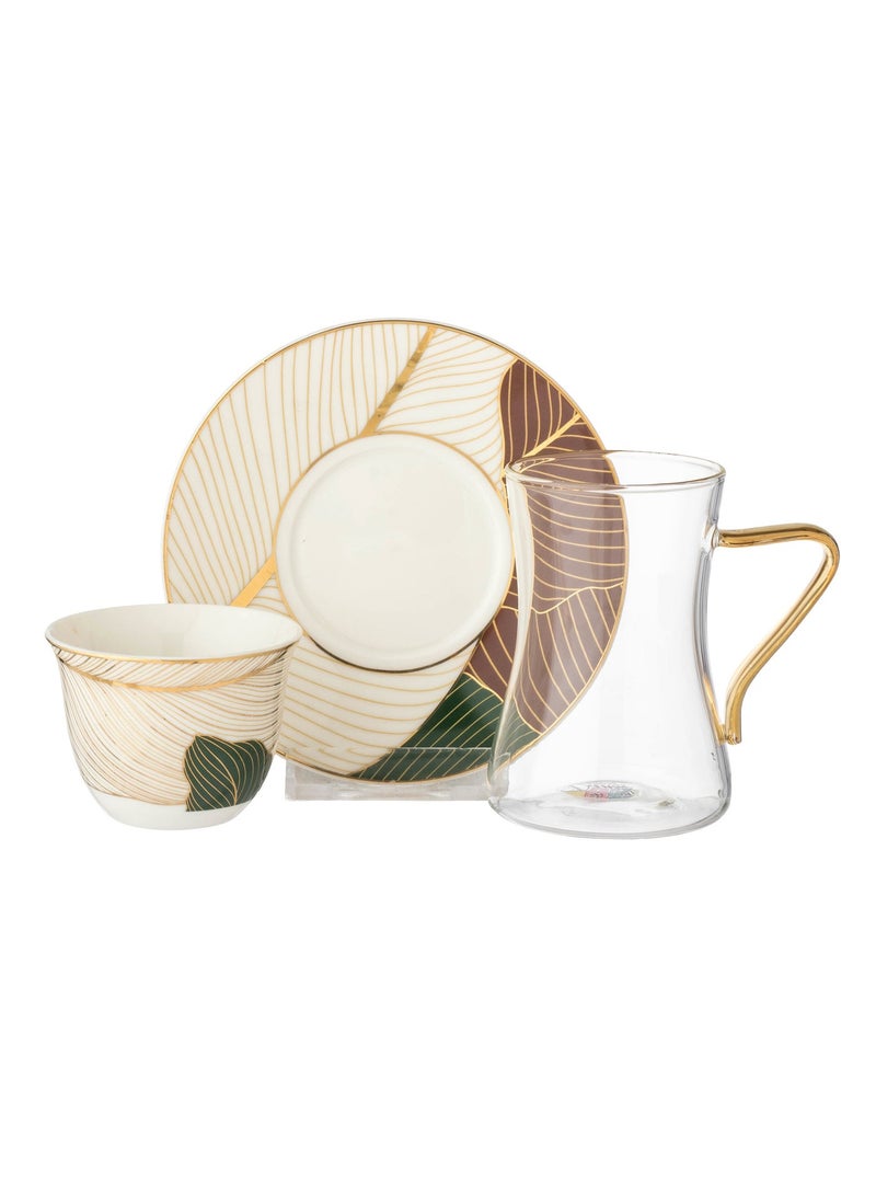 Dania Saudi tea and coffee set of 18 - Image 2